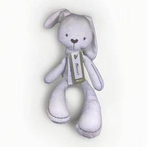 Peluche BBSKY Blanco Floppy Bunny Conejo 14” Suave Lovey Peluche con Etiquetas - Imagen 1 de 12