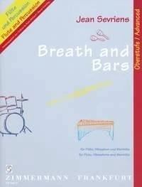 Breath and Bars Jean Sevriens Book [Softcover] Flute, Vibraphone and Marimba Mus - Image 1 of 3
