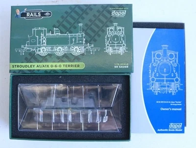 Dapol 4S-010-010 RAILS OO Gauge STROUDLEY Terrier A1X Locomotive No 6 GWR Green - Image 1 of 4
