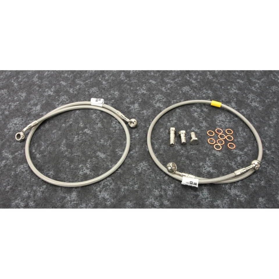 Kit de línea de freno delantero de acero inoxidable Galfer - FK003D121-2 Foto 1 de 1