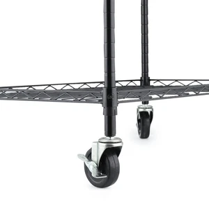 3-Inch Casters,Shelving Wheels, Wire Shelving Replacement Wheels Set of 4, Th... - Bild 1 von 7