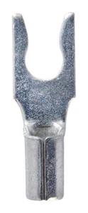 Jandorf 60910 Tin-Plated Copper #6 Stud Uninsulated Spade Terminal 16 to 14 AWG - Picture 1 of 2