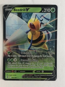 Pokemon TCG Astral Radiance Beedrill 001/189 Near Mint - Picture 1 of 3