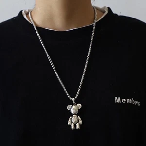 New high-end trendy cartoon-style draped sweater decorative necklace - Picture 1 of 3
