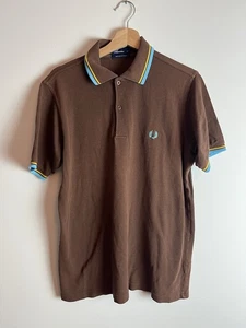 Fred Perry Polo Größe M Braun Herren - Händler ✅ - Bild 1 von 3