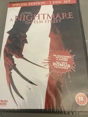 A Nightmare On Elm Street Special Edition 2 Disc Set Dvd  New Sealed - Image 1 of 2