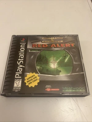 Command & Conquer Red Alert PS1 Disc 2 ONLY Manual Included Tested Works - Image 1 of 4