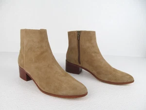 J Crew Walker Wildleder Stiefeletten Blockabsatz Größe 7,5 M - Bild 1 von 11