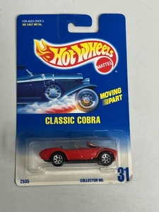 Hot Wheels Red Classic Shelby 427 Cobra Opening Hood #31 A123 - Picture 1 of 2