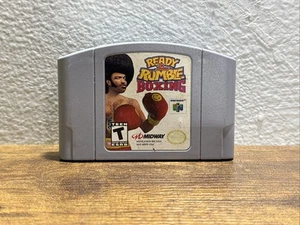 Ready to Rumble Boxing Round 2 (Nintendo 64 N64, 2000) Authentic TESTED - Picture 1 of 6