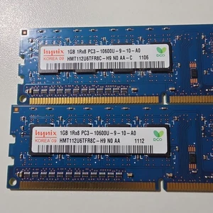 2 X 1GB Hynix RAM DDR3-1333MHz HMT112U6TFR8C-H9 PC3-10600U-9-10-A0 (OFFERS OK) - Picture 1 of 1
