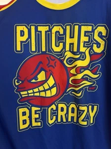Pitches be Crazy Softball Jersey  BSN Sports Made In The USA  Funny Shirt! - Picture 1 of 5