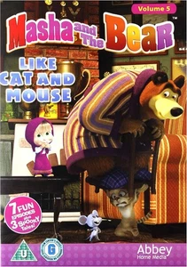 Masha and the Bear  Like Cat and Mouse   -  DVD  - New & Sealed - Foto 1 di 4