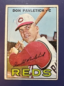 1967 TOPPS #292 DON PAVLETICH CINCINNATI REDS CATCHER  *FREE SHIPPING* - Picture 1 of 2