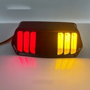 Dual-Function Light LED Brake Light Motorcycle Safety Easy Installation - Picture 1 of 5
