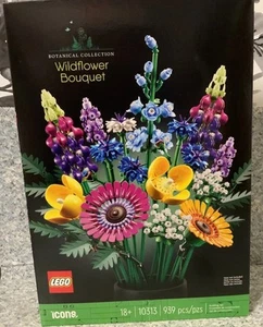 🎁 LEGO ICONS 10313 Wildflower Bouquet botanic collection Flowers 939 pieces🆕 - Picture 1 of 3