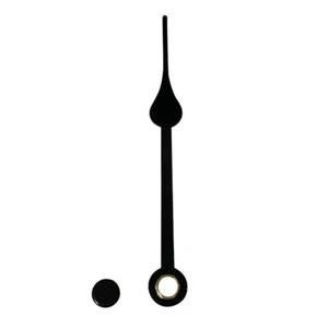 Neu Ersatz Mondphase Uhr Hand Blinker und Stift - 80mm Schwarz Spaten - Picture 1 of 1