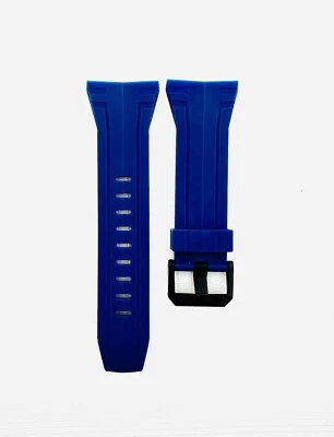 CAT Watch Strap, LA.111.26.136 , Blue Rubber ,LA111 , LA 111 , Cat Strap , CAT , - Image 1 of 4