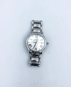 David Yurman Classic T716-M 38mm Stainless Steel Diamond MOP Dial Quartz Watch - Picture 1 of 7