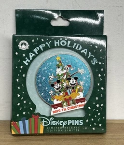 Disney Christmas Holiday Countdown 2023 Mickey Minnie Goofy Mini Jumbo Pin *READ - Picture 1 of 3