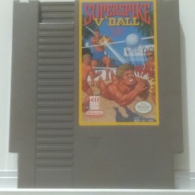 NES Super Spike V'Ball Cartridge Multi Player Rated E