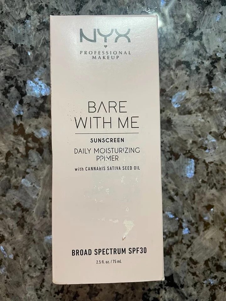NYX Bare With Me Daily Moisturizing Primer 2.5 fl oz SPF 30 Sunscreen - Image 1 of 1
