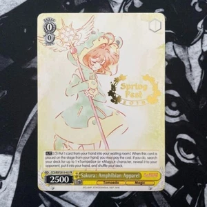 Weiss Schwarz Sakura Cardcaptor English Promo Card - WS/CC Limited RARE - Picture 1 of 2