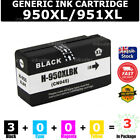 3X Generic 950Xl Black Ink Cartridge For Hp 251Dw 276Dw 8100 8600 8610 8620 8630