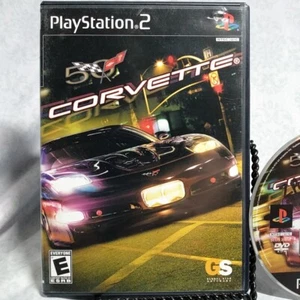 Corvette PS2 Videogame (Sony PlayStation 2, 2004) Complete CIB W/ Manual - Picture 1 of 3