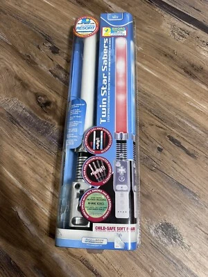 Light Saber Attachments For Nintendo Wii Glow Sword DreamGear Pack Of Two - Image 1 of 2
