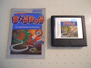 Dig Dug (Atari 5200, 1983) Spielkassette mit Handbuch - getestet und funktionsfähig - Bild 1 von 7