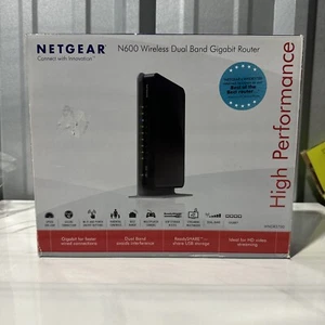 Netgear N600 Bezprzewodowy dwuzakresowy router gigabitowy WNDR3700 V3 - Zdjęcie 1 z 3