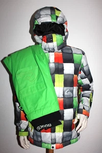 Quiksilver Quiktech 10,000mm Men's Super Suit Snowboard Ski Sports! Size XL (16) - Picture 1 of 13