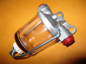 TRIUMPH VAUXHALL (TIPO AC DELCO) CIOTOLA VETRO FILTRO CARBURANTE ALTO FLUSSO - Foto 1 di 6