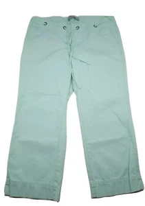 Old Navy High-Rise Womens Light Blue Cargo Capri Pants Maternity Size Medium - Picture 1 of 3