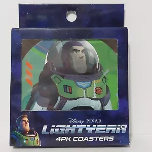 NEU 2022 Disney Pixar Light Year 4er-Pack Untersetzer - Bild 1 von 4