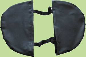 Soft Lowers Engine Guard Chaps with Side Zipper Opening for Yamaha V-Star 1100 - Picture 1 of 1