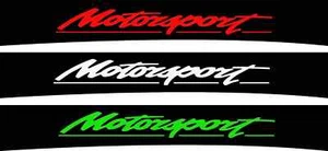 Ford Transit Connect Motorsport Sunstrip Windshield Banner Decal - Picture 1 of 4