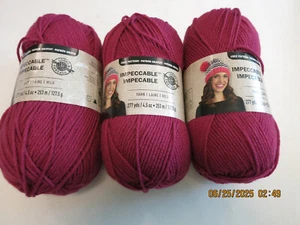 Lazos e Hilos Hilos Impecable Rich Orchid 3 Skiens Nuevo Acrílico 4 Pesos - Imagen 1 de 10