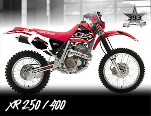 Honda XR400 XR250 Graphics Decal Kit XR 400 250 1996 - 2004 Sticker - Bild 1 von 6