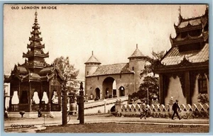 Cartolina ~ Esposizione Impero Britannico 1924 ~ Ponte di Londra ~ Wembley Park - Foto 1 di 2
