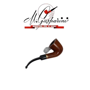 Pipa Curva da Appogio Artigianale, Radica/Legno, 08, Gasparini M. - Imagen 1 de 6
