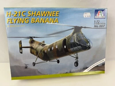 Italeri H-21C Shawnee Flying Banana 1:72 007 New In Box Model Kit - Image 1 of 4