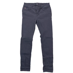 Hudson Womens Collin Skinny Jeans Denim Pants Distressed Black 30 x 30 Mid Rise - Picture 1 of 10