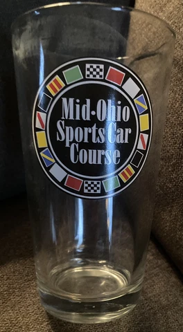 mid ohio sports car course , Imsa,indycar,NASCAR track 6inch glass Cover