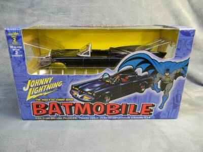 1/24 SCALE 1960'S DC COMICS BATMOBILE BLACK JOHNNY LIGHTNING DIECAST KIT-MIB - Image 1 of 4