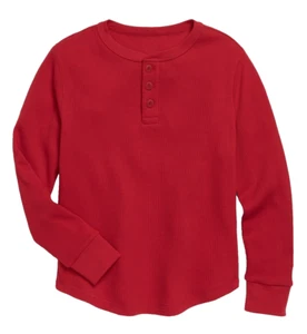 NWT OLD NAVY Long Sleeve Waffle Knit Henley Shirt Size XL( 14/16) - Picture 1 of 1