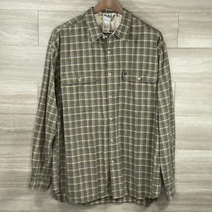 Camisa a Cuadros Verde The North Face Serie A5 Para Hombre XXL Manga Larga Abotonada En Muy Buen Estado - Imagen 1 de 11