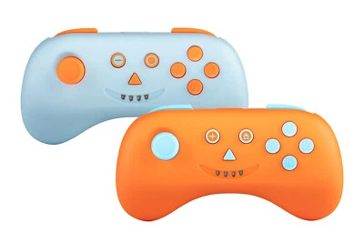 Snakebyte MULTI:PLAYCON drahtlos Switch Controller hellblau & orange - NEU & OVP - Bild 1 von 3