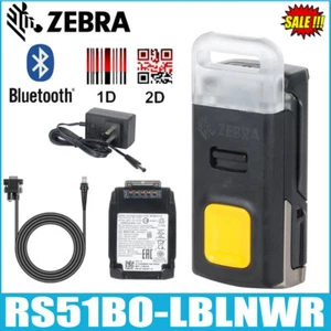 Zebra RS5100 RS51B0-LBLNWR 1D/2D Imager Bluetooth Portable Ring Barcode Scanner - Picture 1 of 11